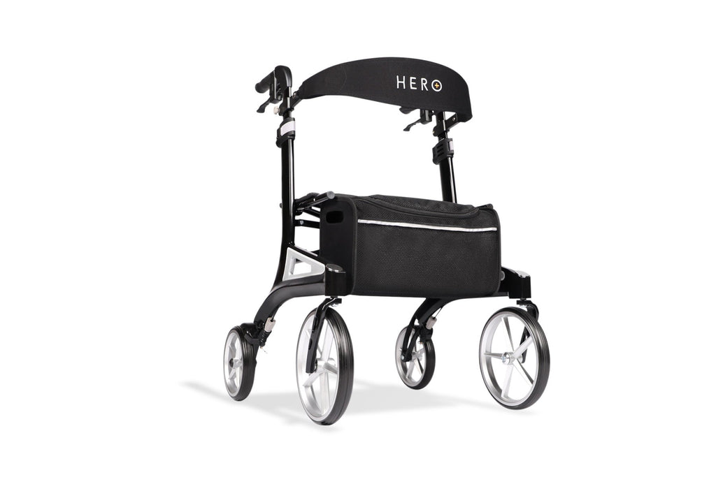 Hero Medical Outdoor Lite Seat Walker - Black