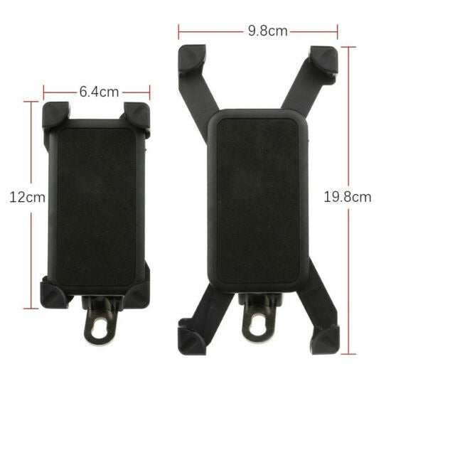 E-Traveller Phone/Tablet Holder dimensions