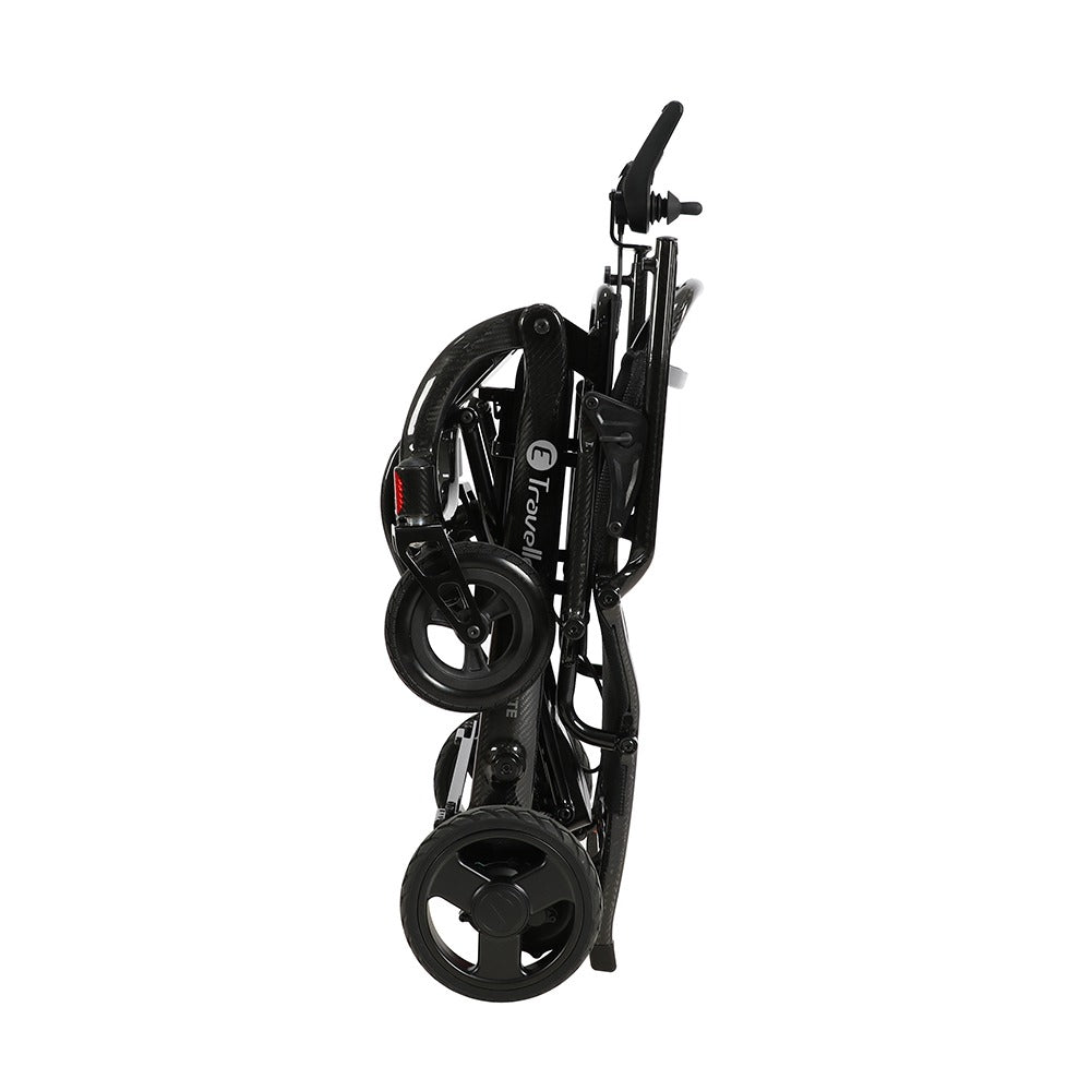 E-Traveller Carbon 150 Lite Electric Wheelchair - Black