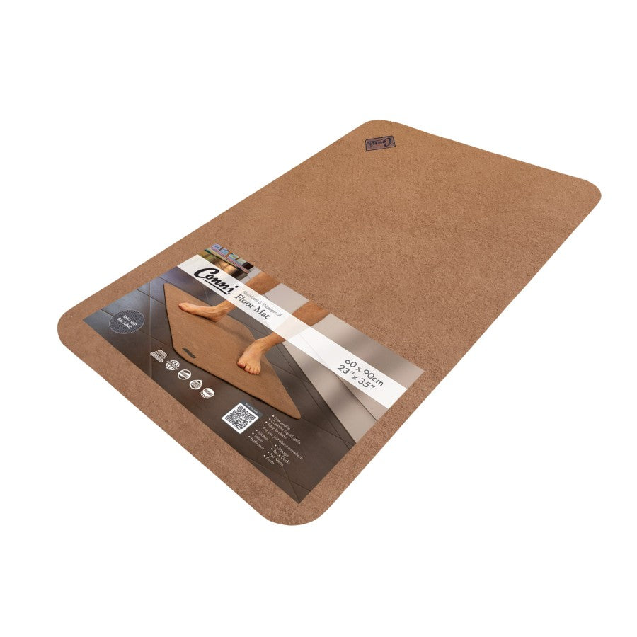 Conni Classic Anti-Slip Floor Mat - Pebble