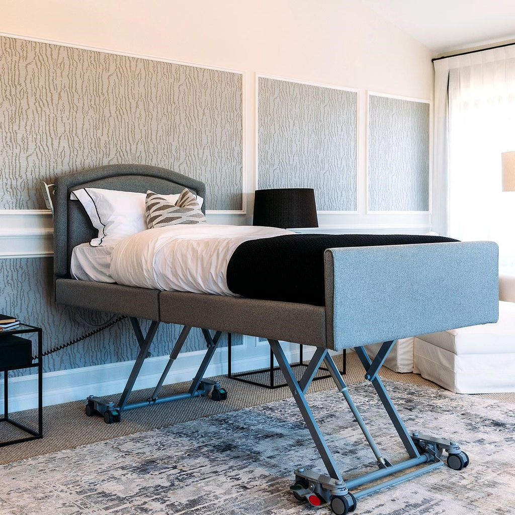 Carequip Casero Mode Bed - detail view