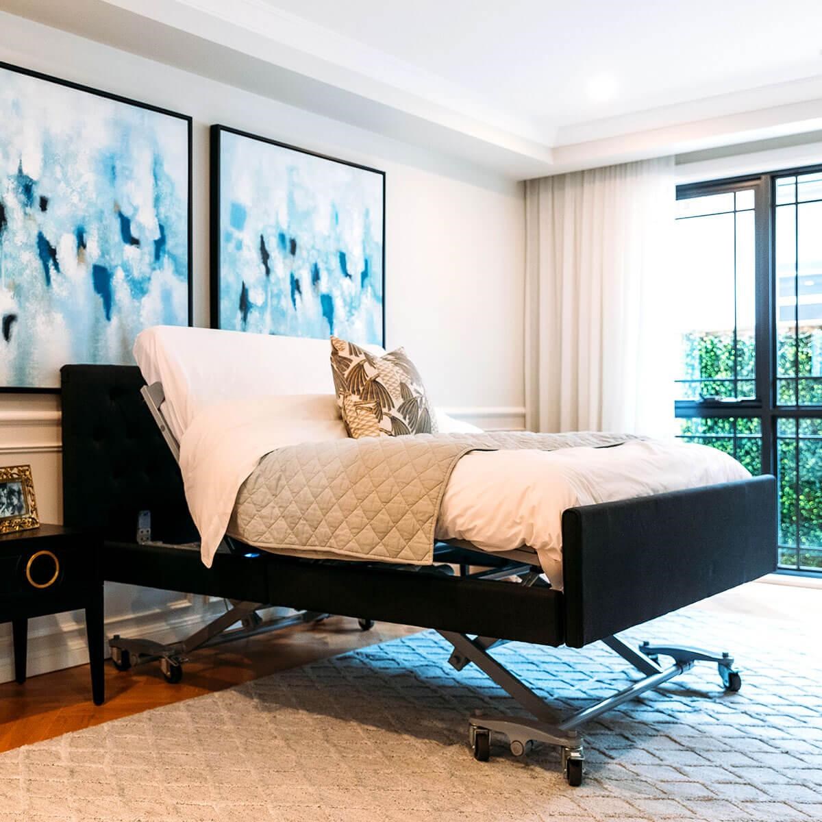 Carequip Casero Plus Bed - detail view