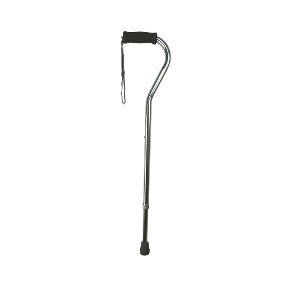 Swan Handle Walking Stick - Silver