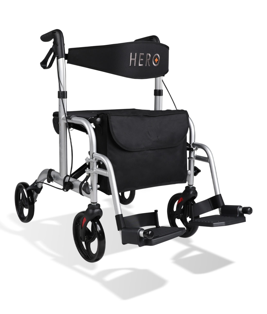 Hero Medical Fusion 2-in-1 Seat Walker / Wheelchair