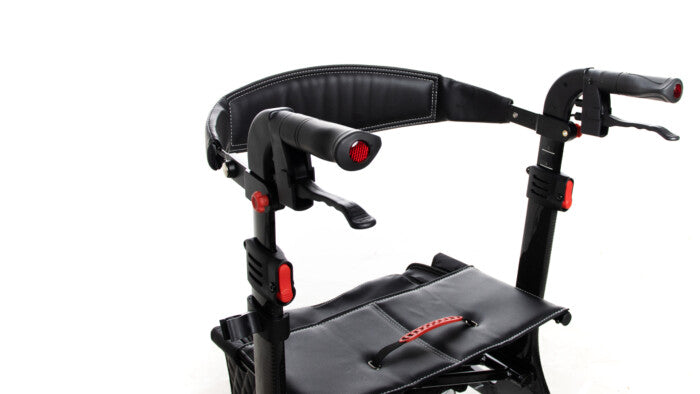 Hero Medical Outdoor Lite Seat Walker (Carbon Fibre)