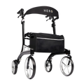 Hero Medical Outdoor Lite Seat Walker (Aluminium) - Black
