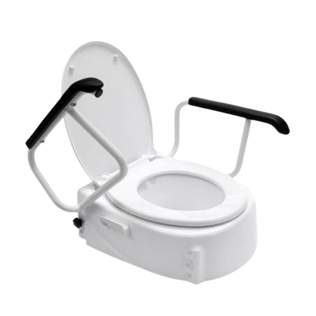Hero Medical Raiser Toilet Seat with Swing Back Arms