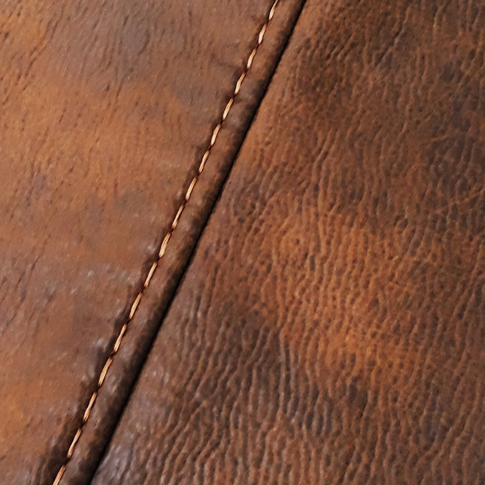 Theorem Mercer Lift Chair - Badlands Saddle upholstery close-up