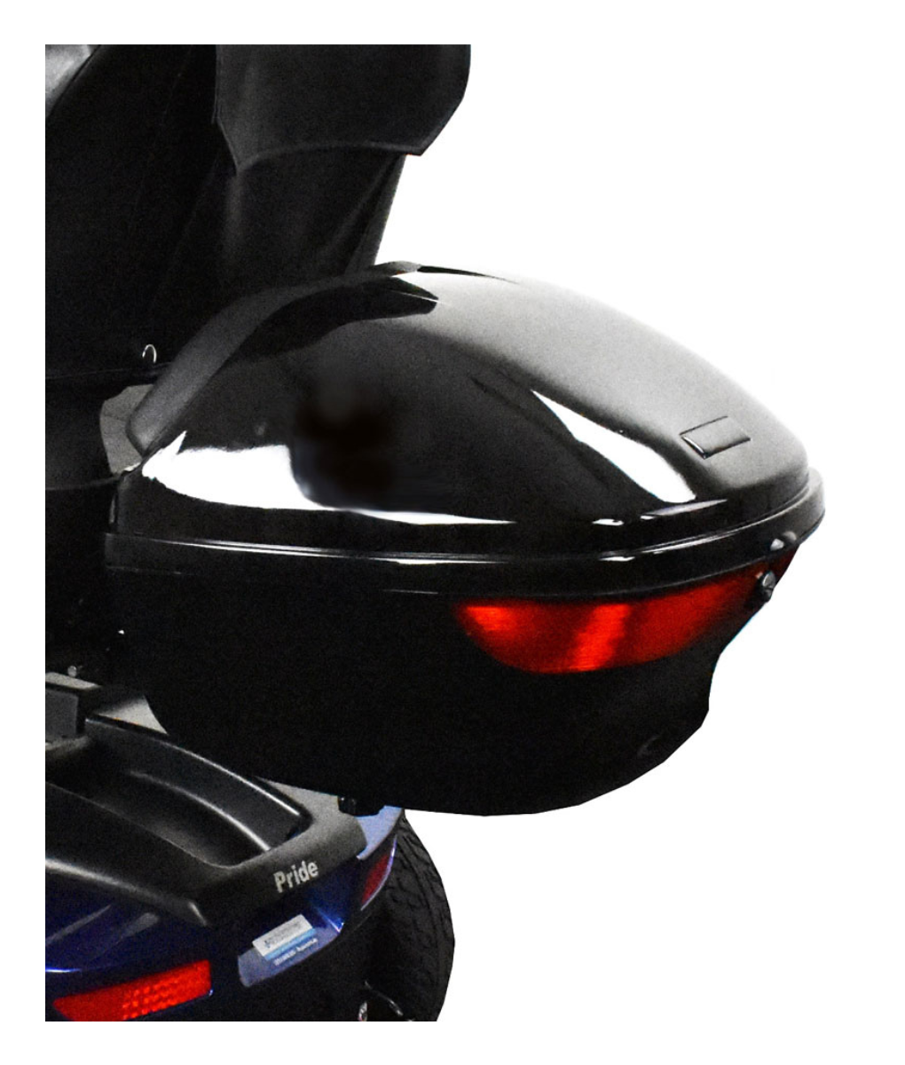 Mobility Scooter Rear Pod / Pannier, view 4