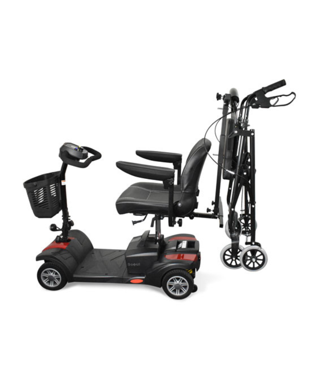 Mobility Scooter Rear Seat Walker Holder