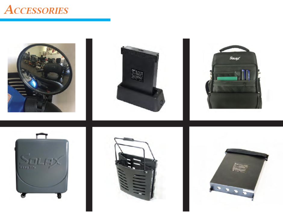 Solax Transformer Auto Fold Mobility Scooter - Soft Tail
