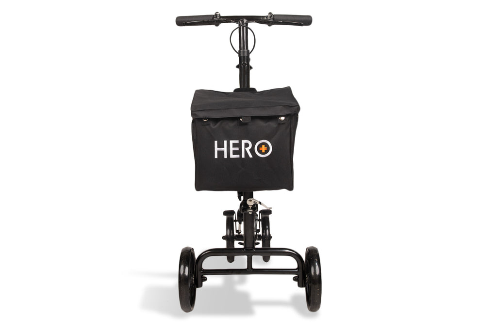 Hero Medical Lightweight Knee Walker – folded