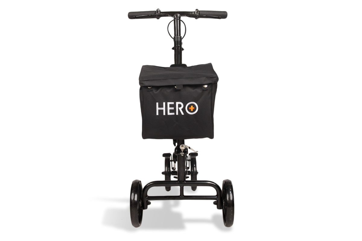 Hero Medical Lightweight Knee Walker – folded