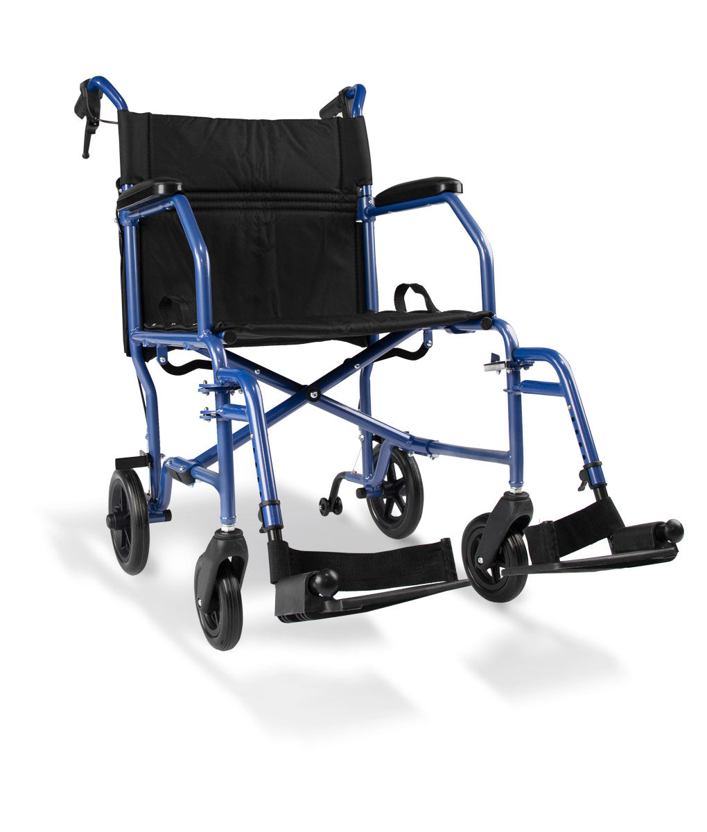 Hero Medical Feather Lite Wheelchair - Blue