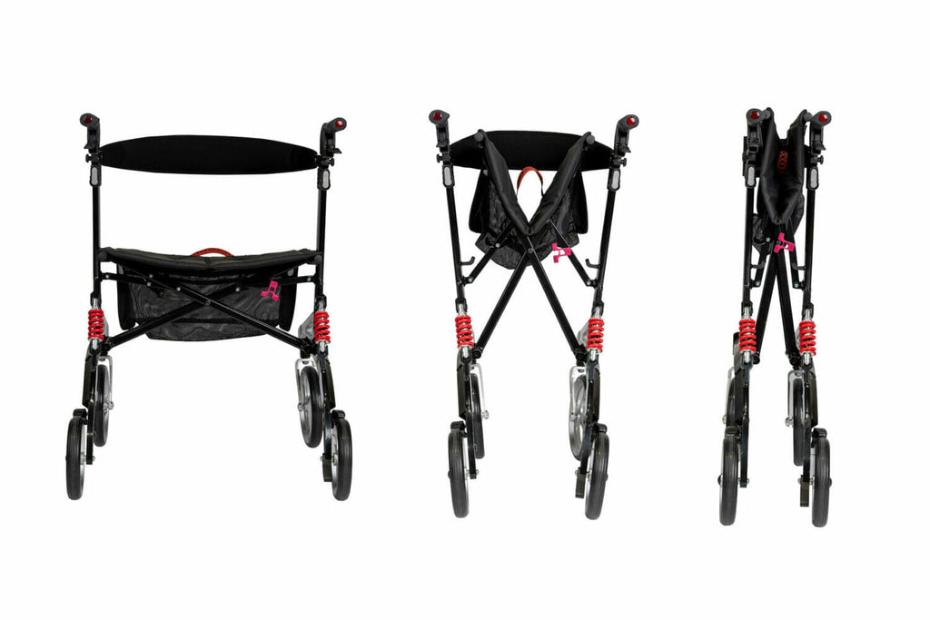 Hero Medical Heavy Duty Outdoor Lite Seat Walker (Aluminium)