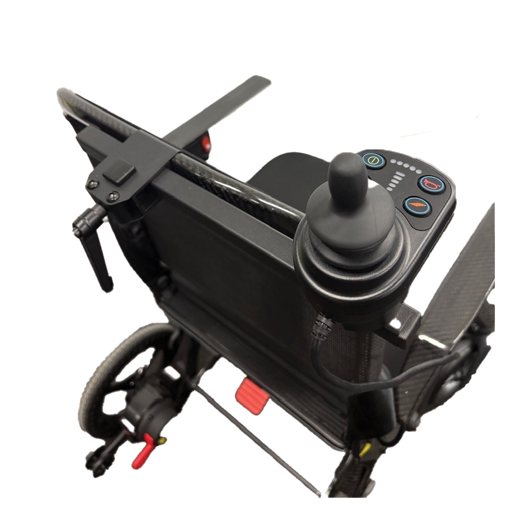 Jazzy Carbon Ultra Light Attendant Controller Bracket