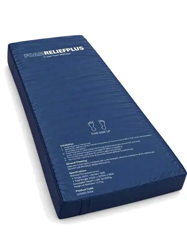 Foam Relief Plus 4-layer foam pressure care mattress