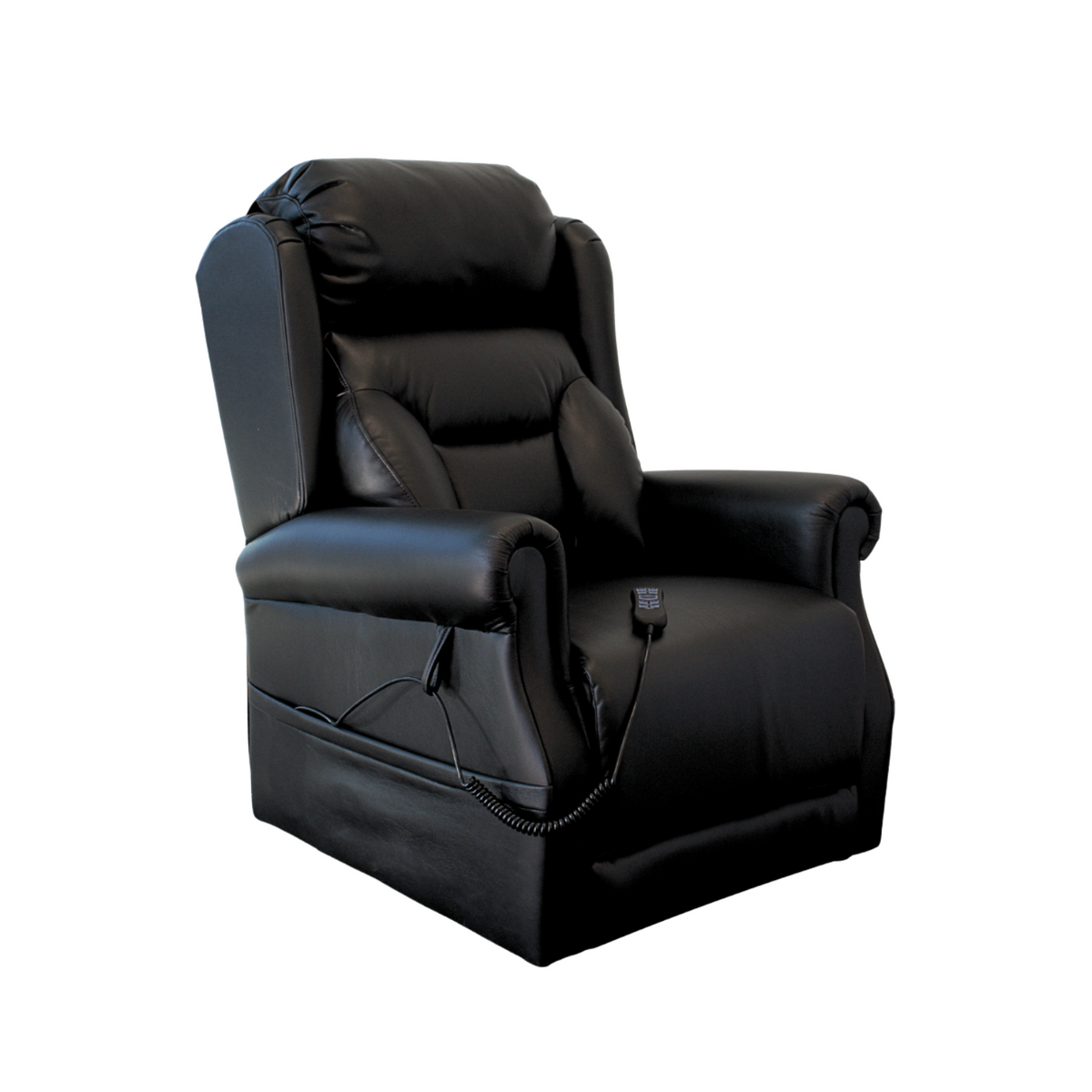 Icare VMotion Lift Recliner Chair - Vinyl Onyx