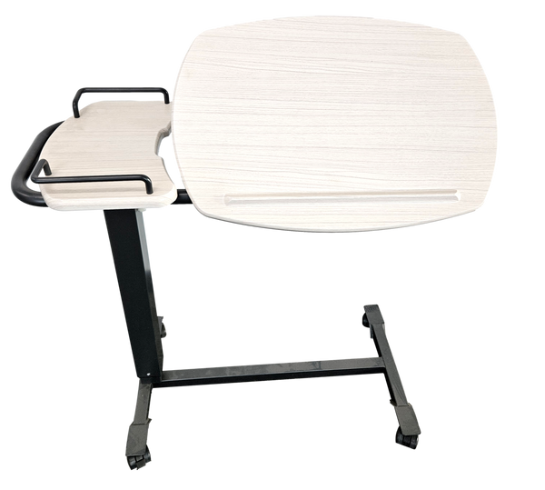 Icare Over Bed Table with Tilting Split Table