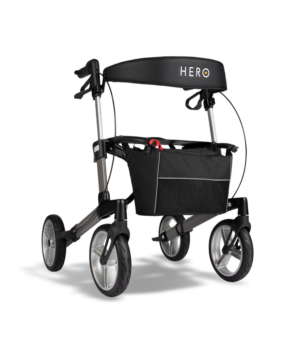 Hero Medical Euro Lite Seat Walker (Aluminium)